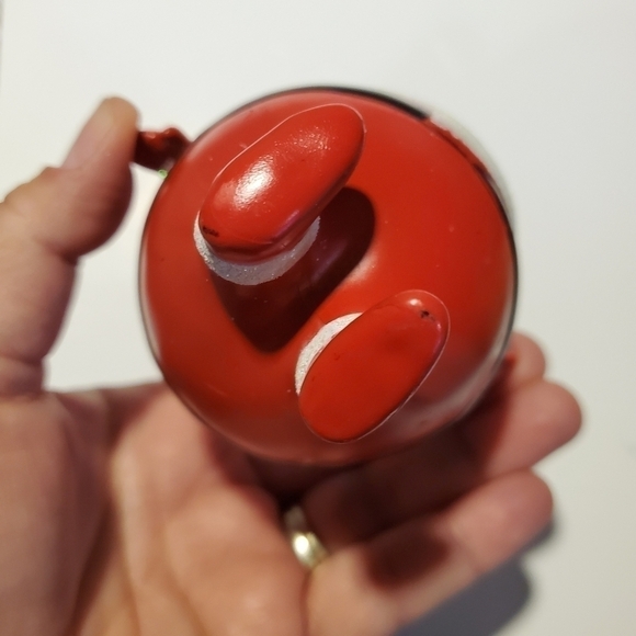 Chubby Santa sparkle glitter Ornament - Picture 8 of 8